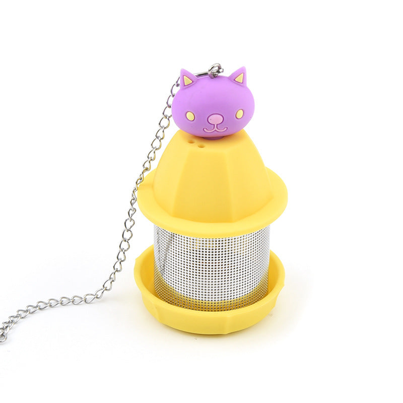 Wholesale Silicone Tea Leaker Stainless Steel Tea Infuser
